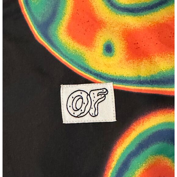 Odd Future OFWGKTA Rainbow Heatmap Hoodie Size M TylerTheCreator RareStreetwear - Picture 7 of 8
